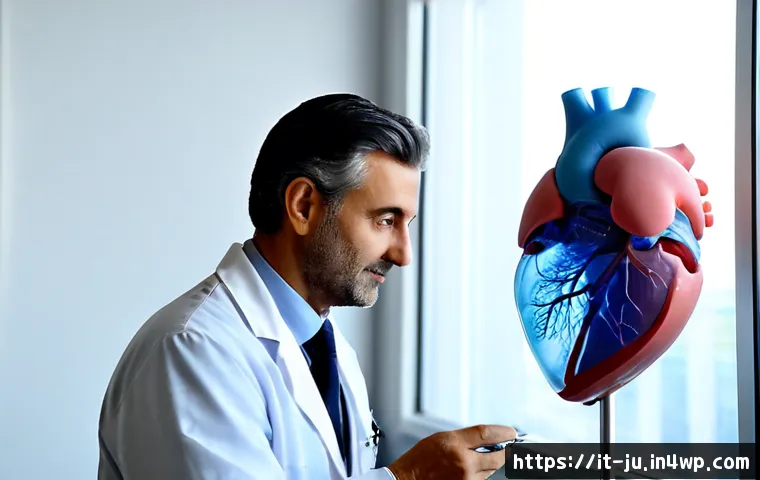 Home 15 인공장기와 헬스케어 산업의 변화 - Photorealistic modern Italian hospital innovation lab, a middle-aged Italian biomedical engineer in ...